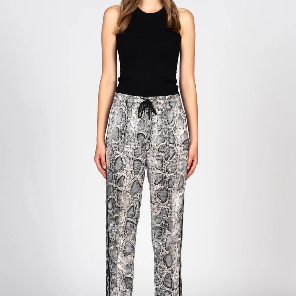 Black Orchid Snake Print Pants